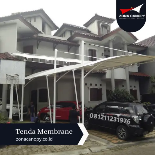 Canoppy Membrane Carport depok